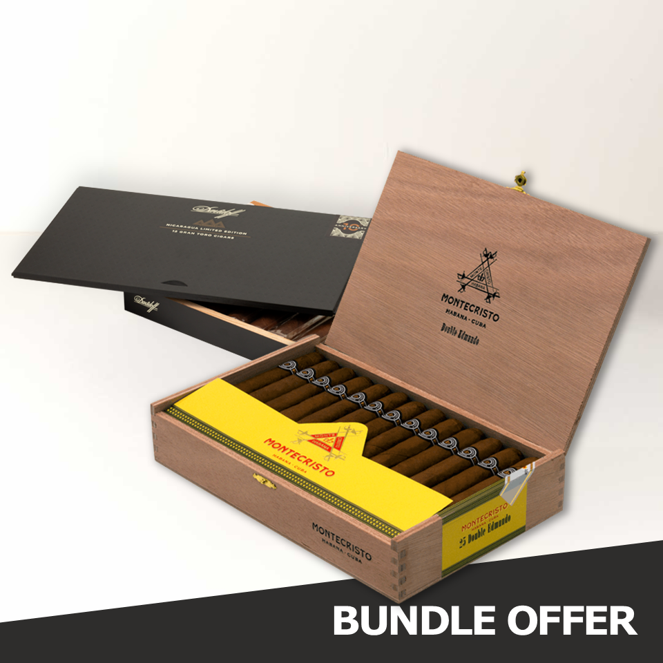 MONTECRISTO Double Edmundo (25) & DAVIDOFF Nicaragua 10th Anniversary 2023 (12)