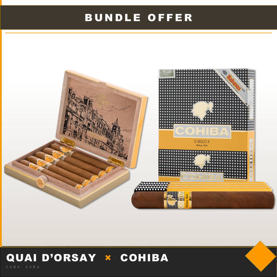 QD Especial d&acute;Orsay (5) & COHIBA Siglo II (5)
