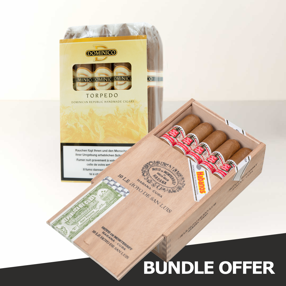 HOYO DE MONTERREY Le Hoyo De San Luis (10) & DOMINICO Torpedo