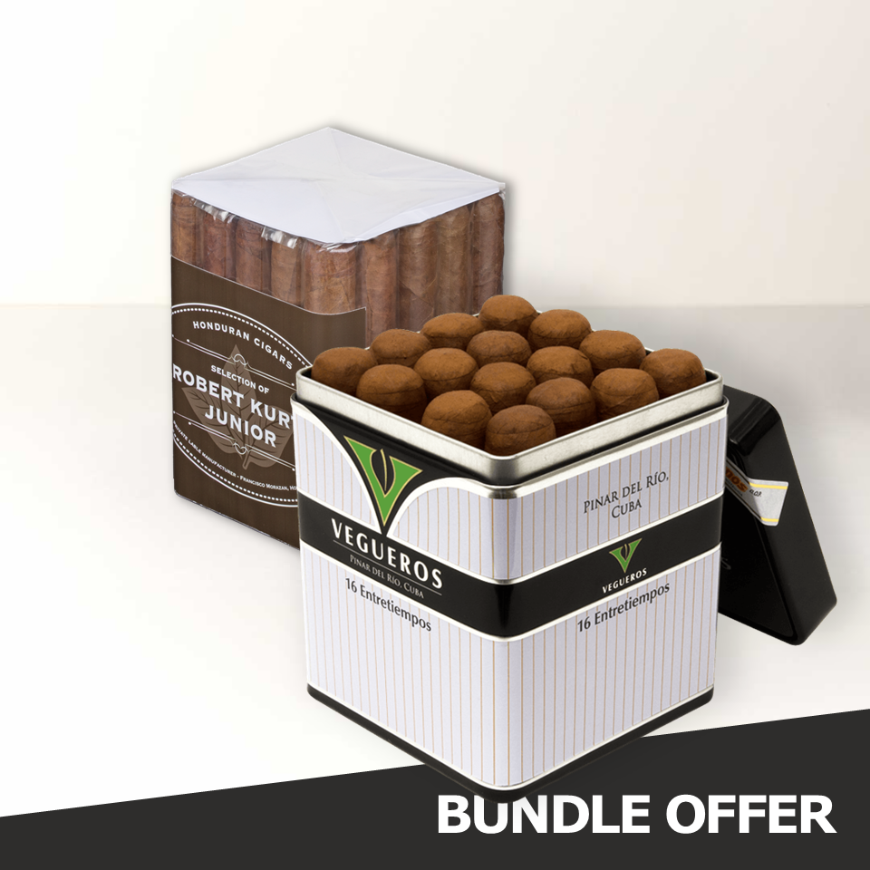 VEGUEROS Entretiempos (16) & SELECTION DE ROBERT Robusto (25)