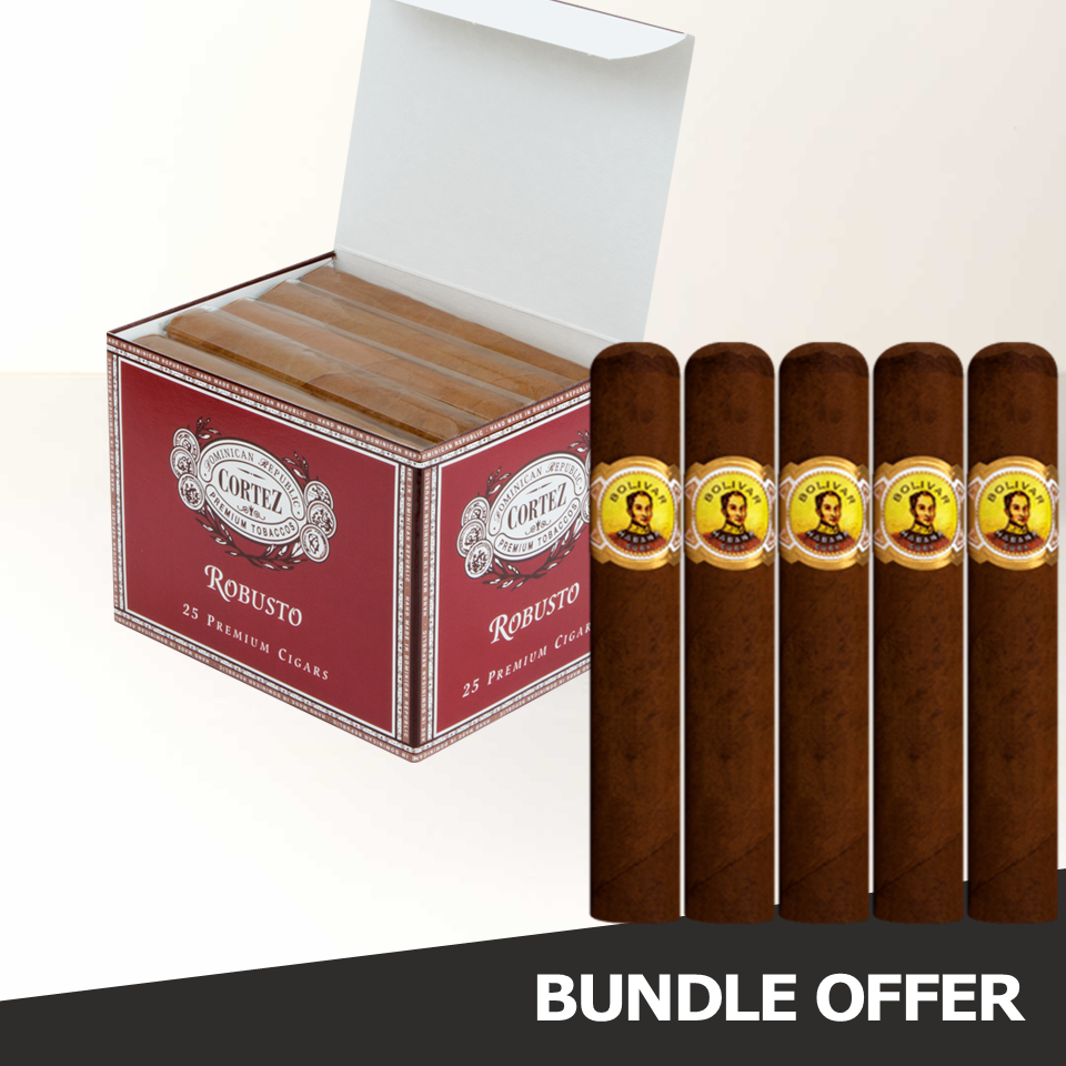 BOLIVAR Royal Coronas (5) & CORTEZ