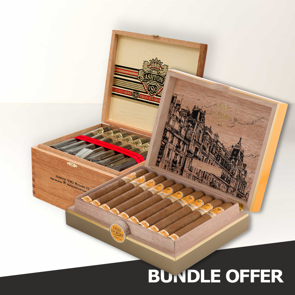 QUAI D'ORSAY Especial d&acute;Orsay (20) & ASHTON VSG Wizard (37)