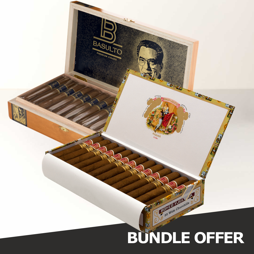 ROMEO Y JULIETA Wide Churchills (25) & BASULTO