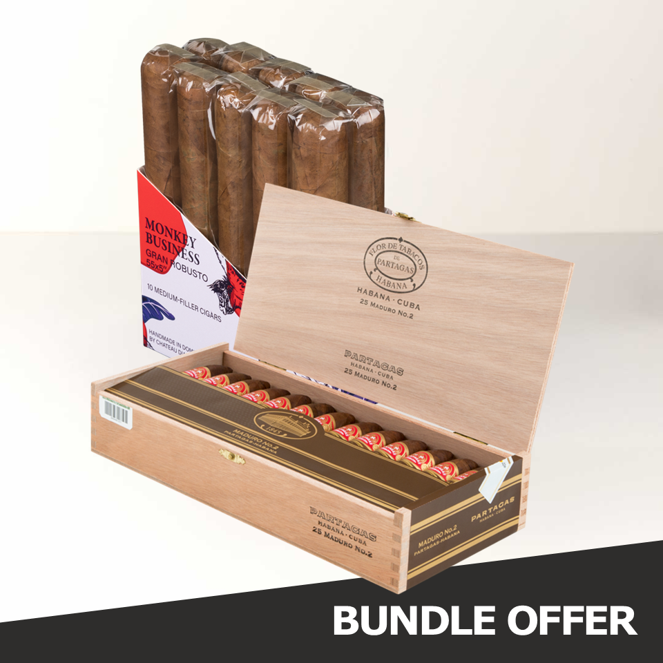 PARTAGAS Maduro No.2 (25) & MONKEY