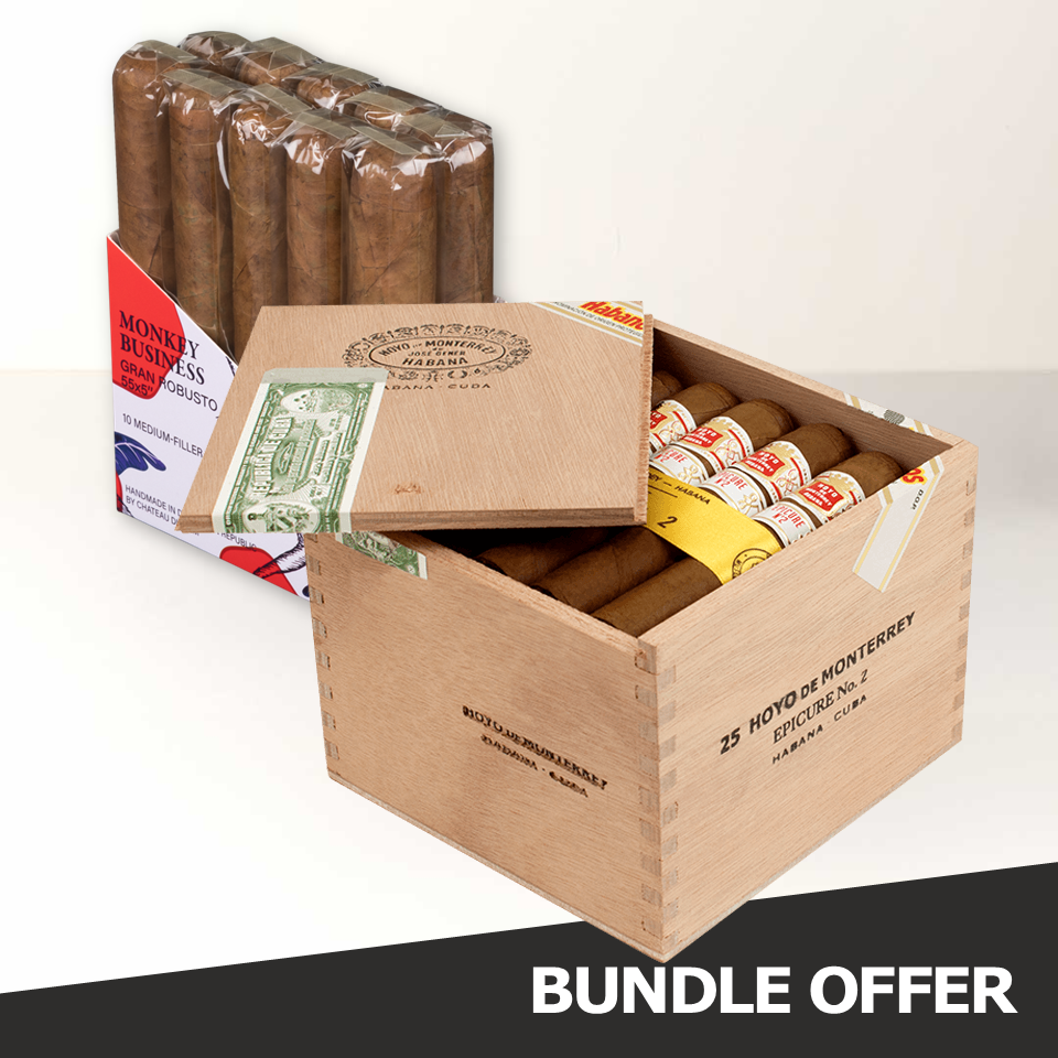 HOYO DE MONTERREY Epicure No.2 (25) & MONKEY BUSINESS