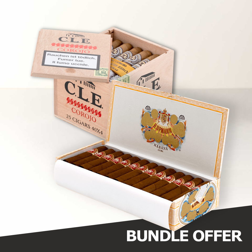 H.UPMANN Half Corona (25) & C.L.E. Corojo - Short Corona (25)