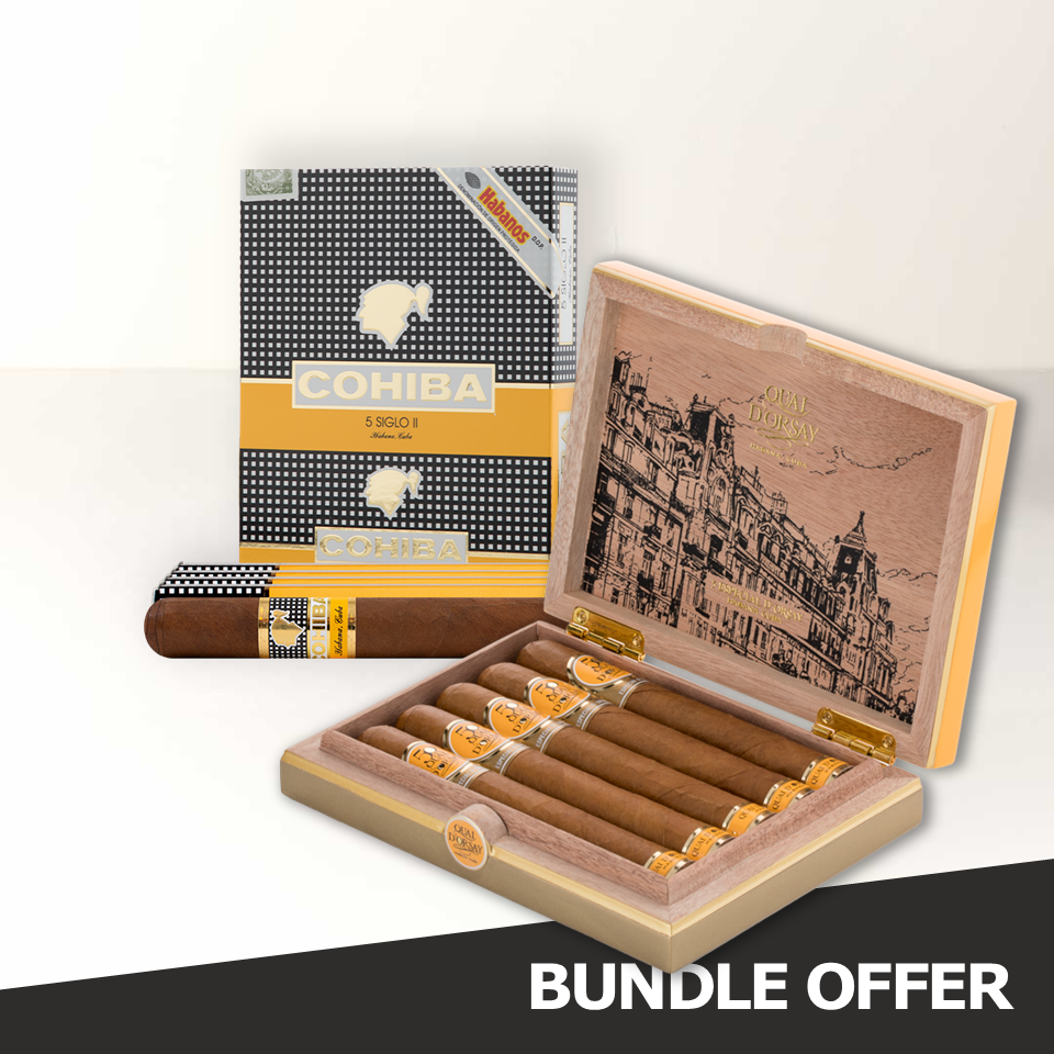 QD Especial d&acute;Orsay (5) & COHIBA Siglo II (5)