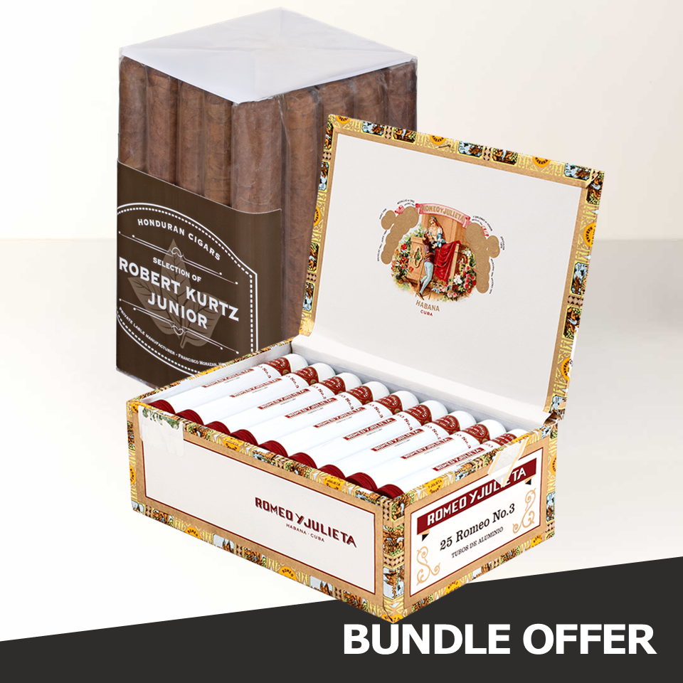 ROMEO Y JULIETA Romeo No.3 TUBOS (25) & ROBERT