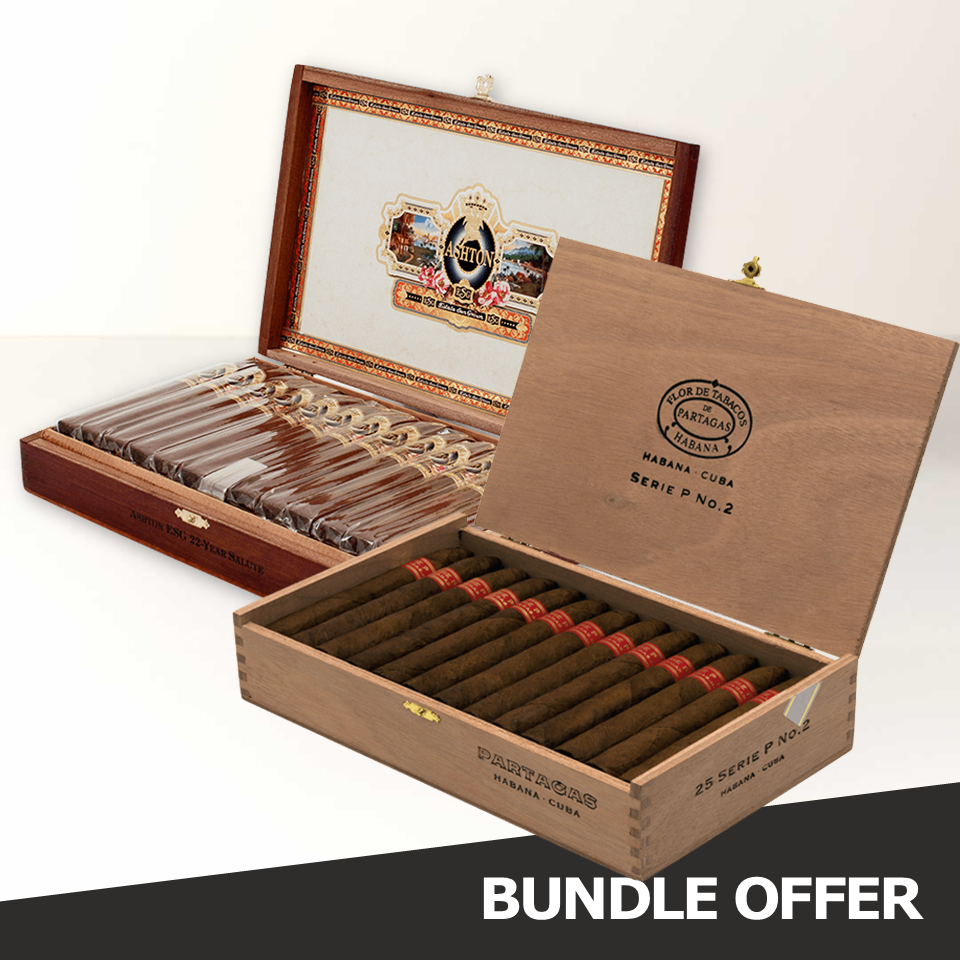 PARTAGAS Serie P No.2 (25) & ASHTON