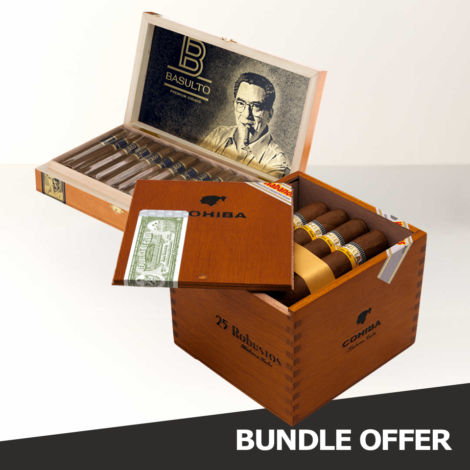 COHIBA Robustos 2022 (25) & BASULTO set (25)