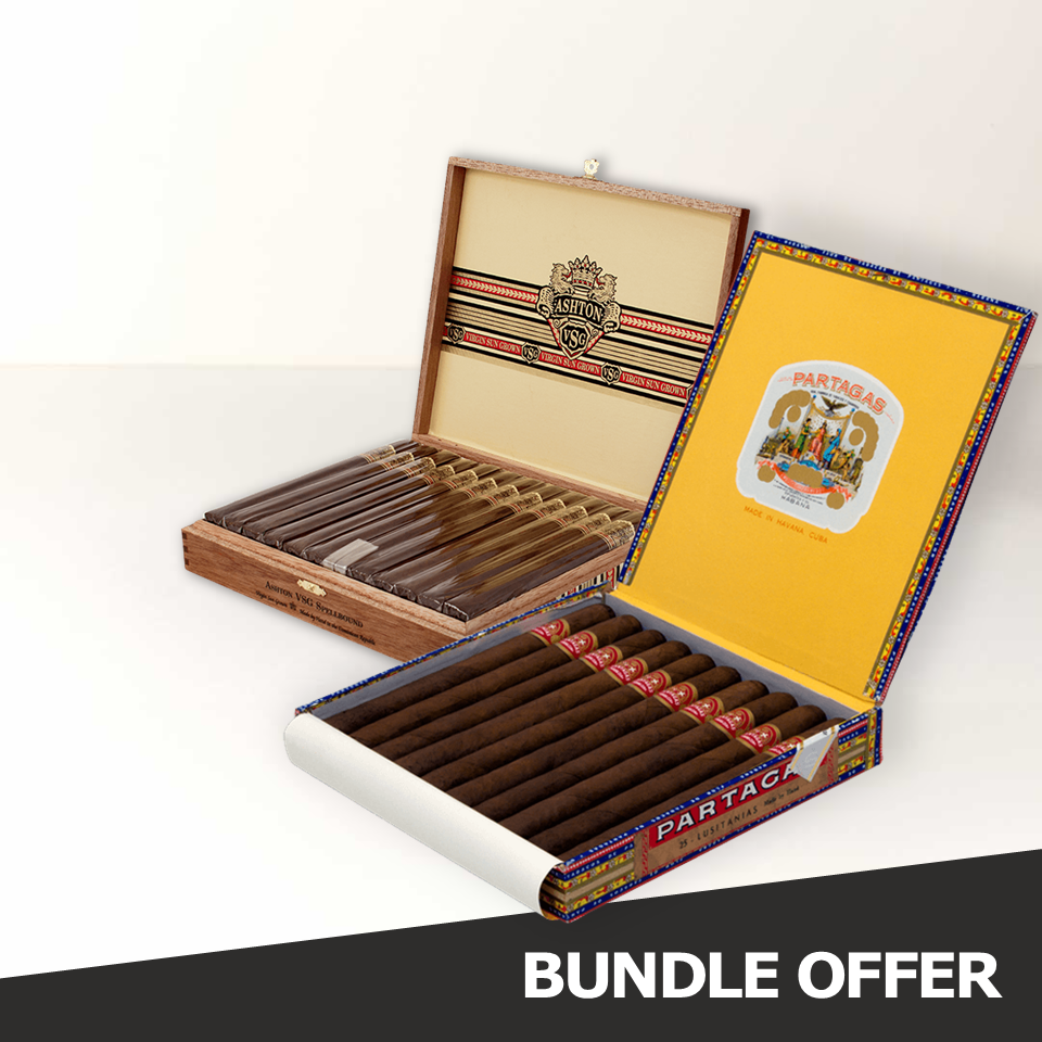 PARTAGAS Lusitanias (10) & ASHTON VSG Spellbound (24)