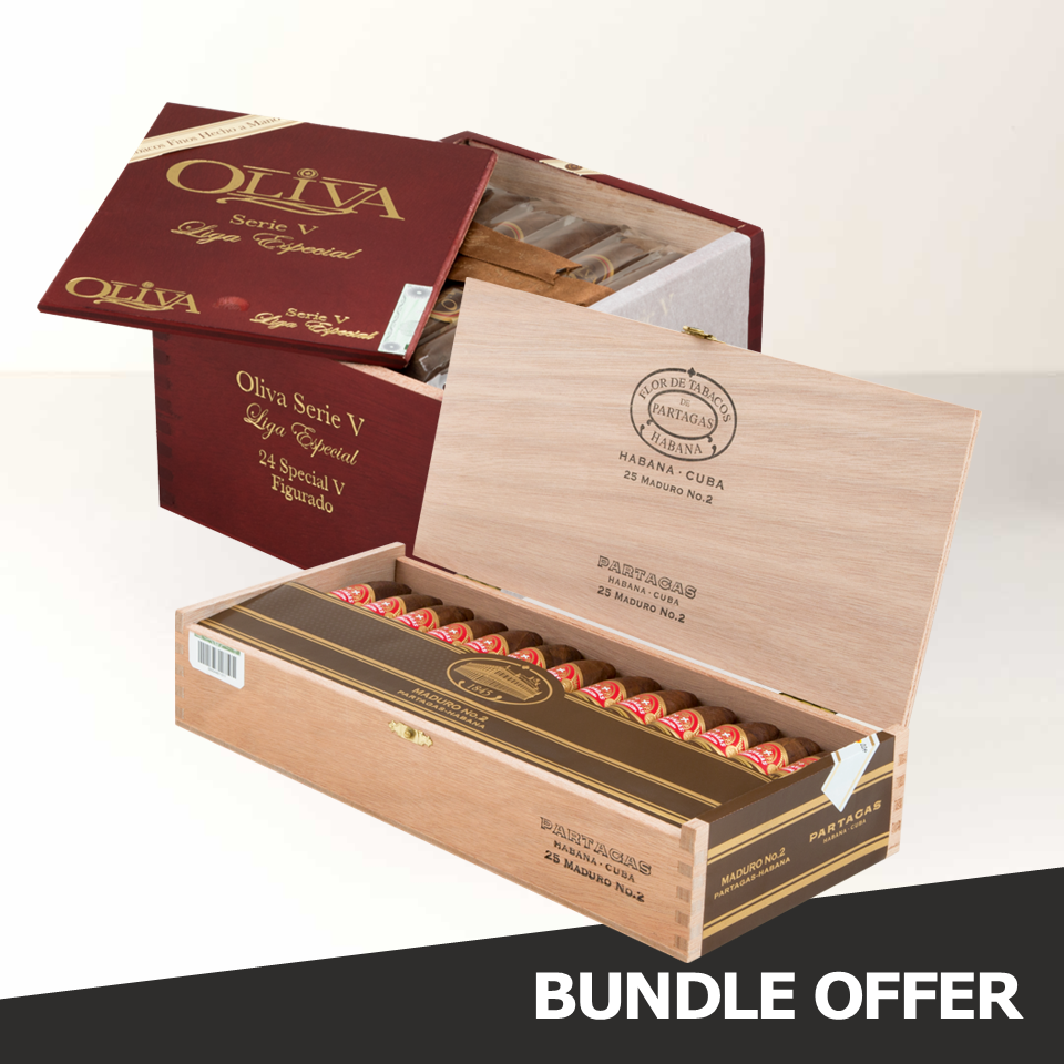 PARTAGAS Maduro No.2 (25) & OLIVA