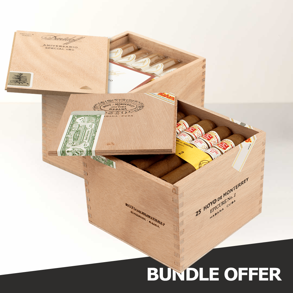HOYO DE MONTERREY Epicure No.2 (25) & DAVIDOFF