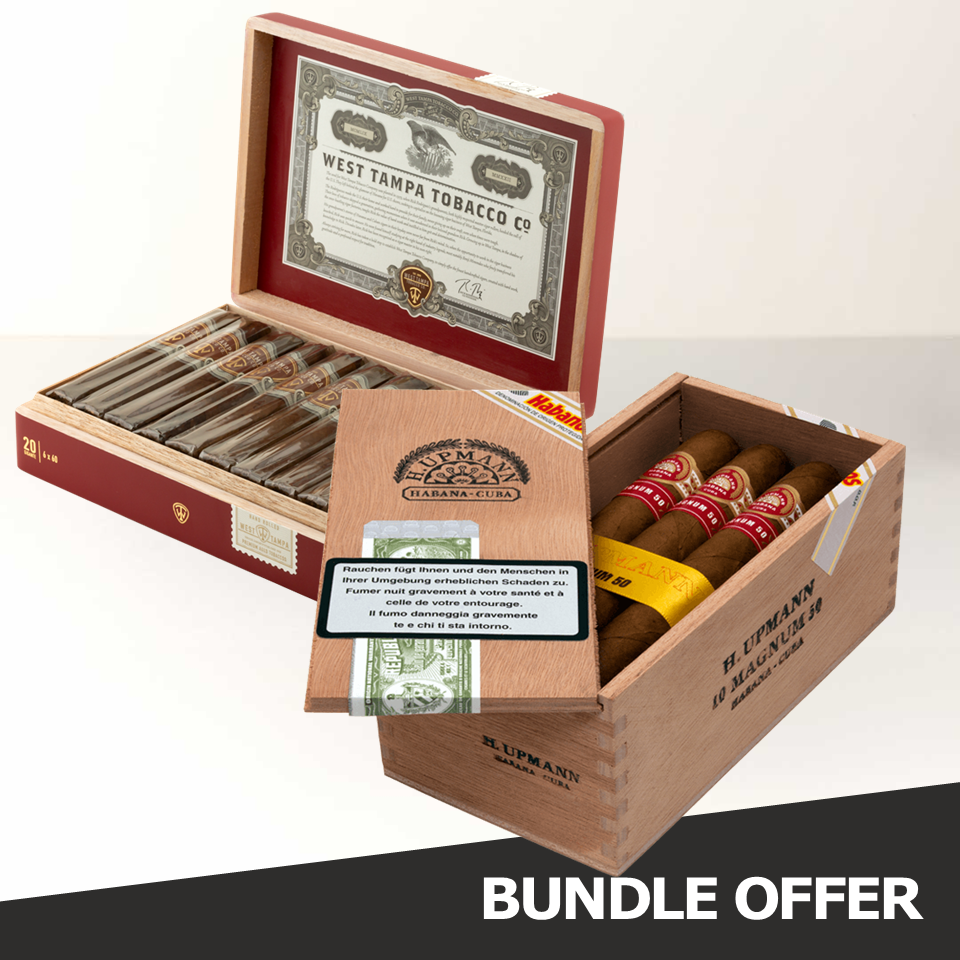 H.UPMANN Magnum 50 (10) & WEST TAMPA Red - Gigantes (20)