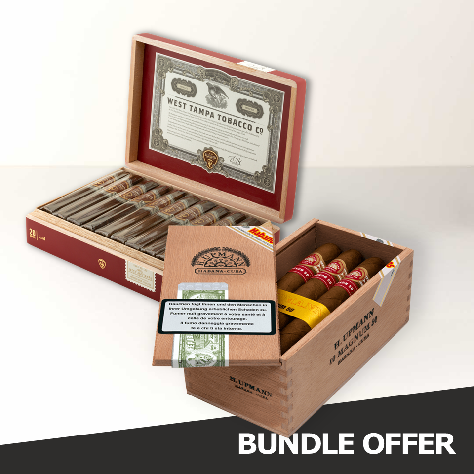 H.UPMANN Magnum 50 (10) & WEST TAMPA Red - Gigantes (20)