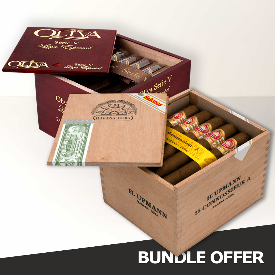 H.UPMANN Connossieur A (25) & OLIVA Double Robusto (24)