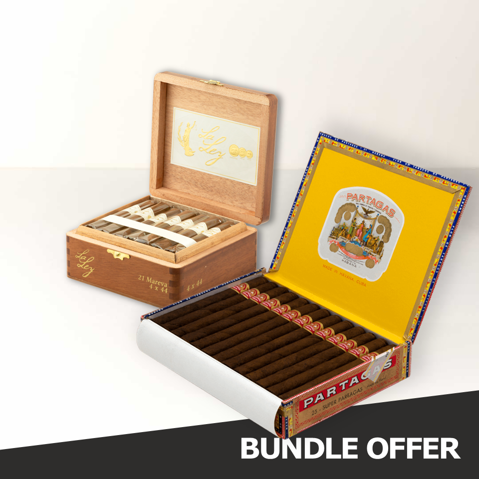 PARTAGAS Super Partagas (25) & LA LEY Mareva (21)