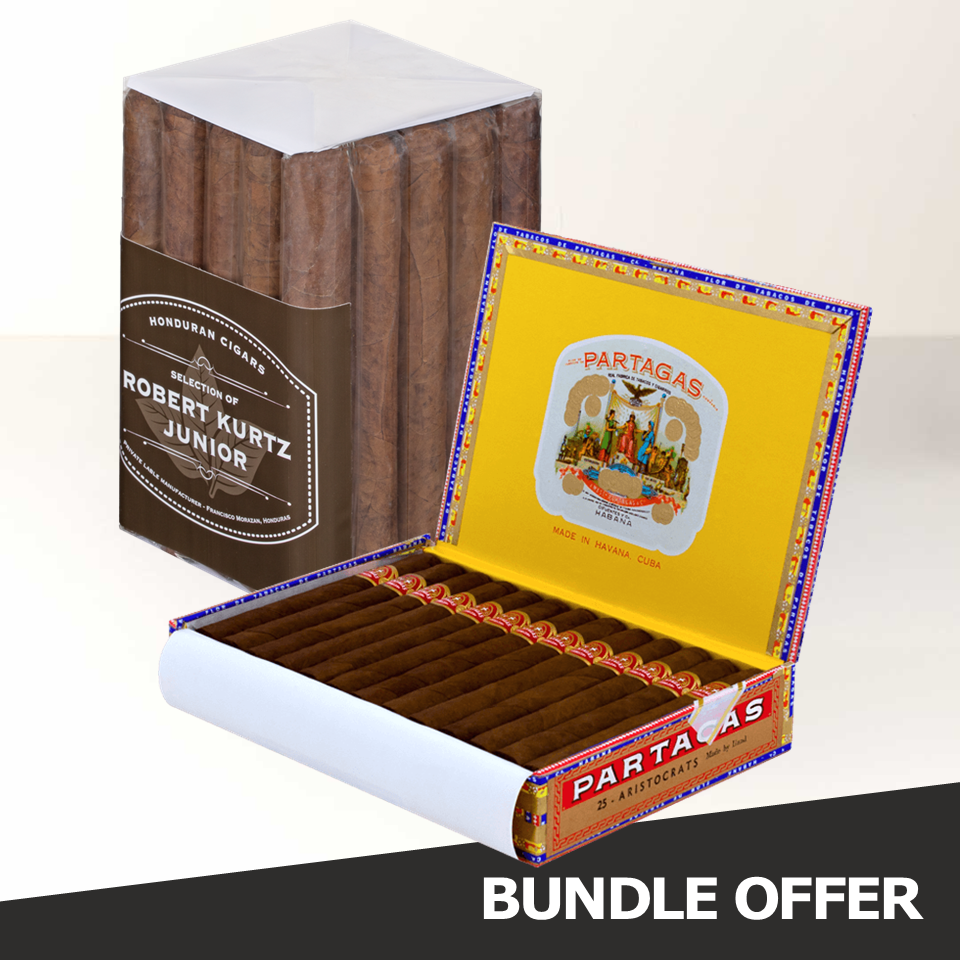 PARTAGAS Aristocrats (25) & ROBERT Toro (25)