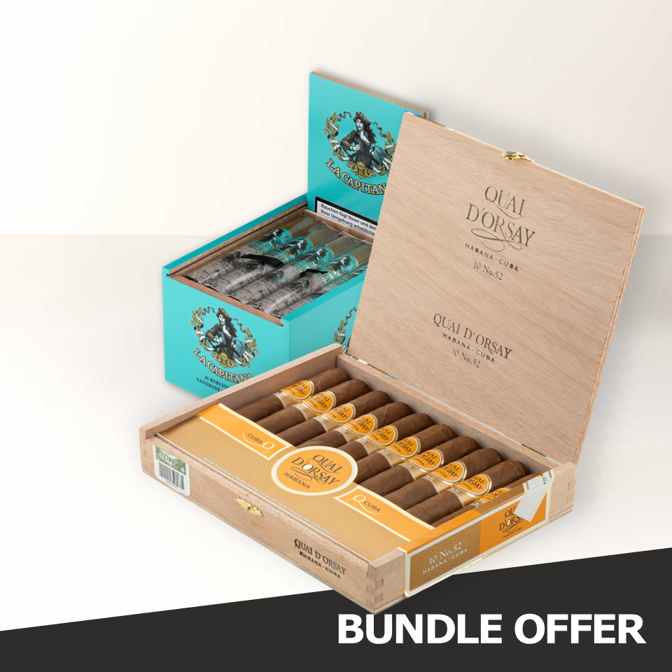 QUAI D'ORSAY No.52 (10) & LA CAPITANA Robusto (20)