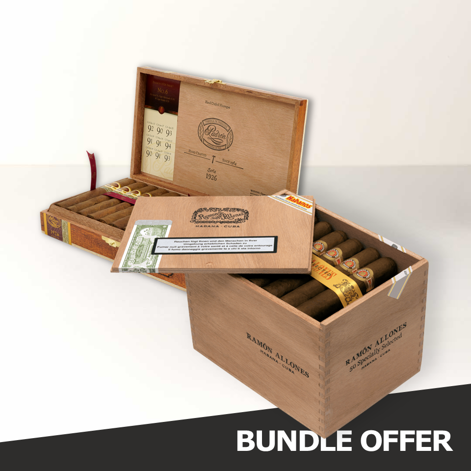 RAMON ALLONES Specially Selected (50) & PADRON 1926 No.6 (24)