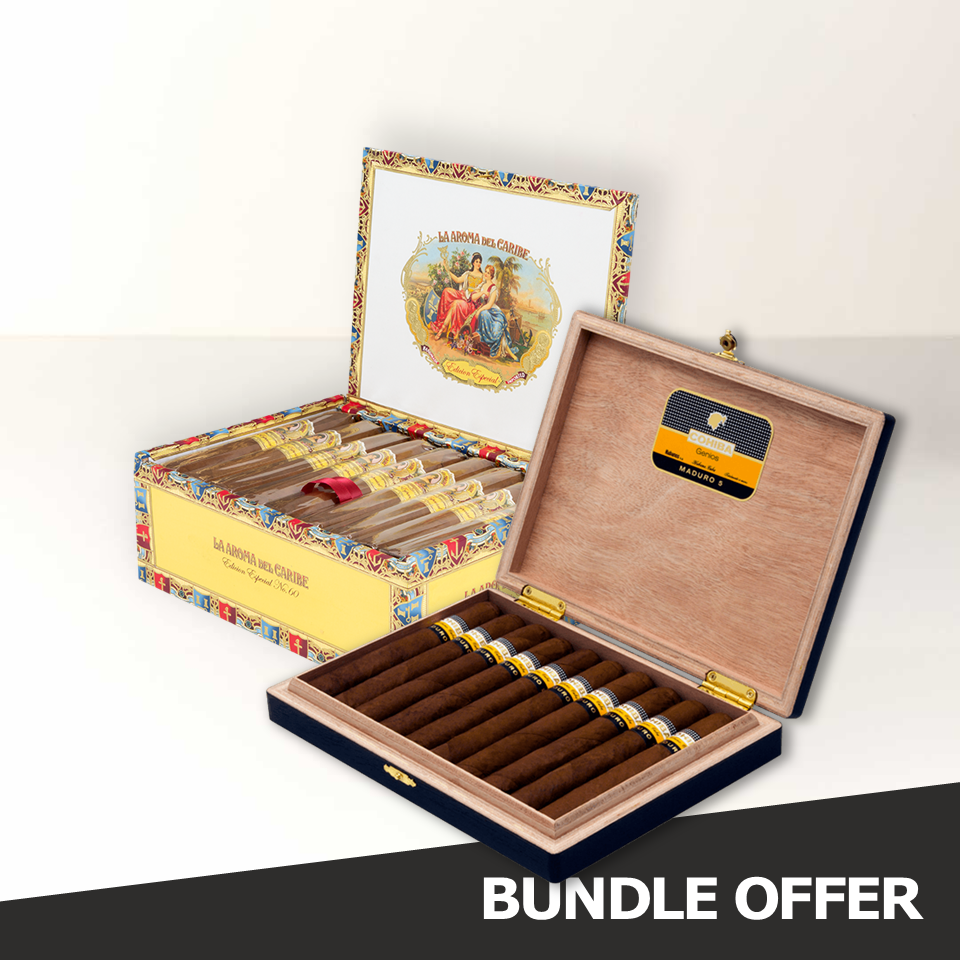 COHIBA Genios (10) & LA AROMA DEL CARIBE Edition Especial No.60 (25)