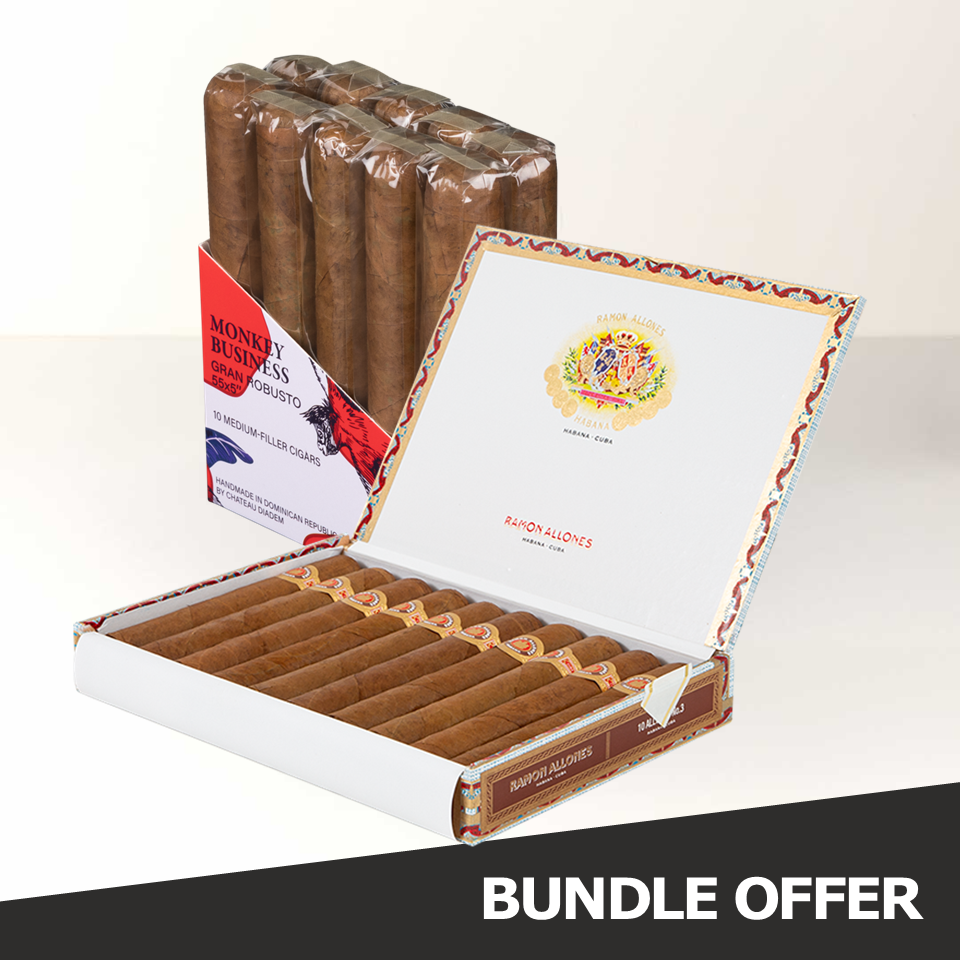 RAMON ALLONES Allones No.3 (10) & MONKEY BUSINESS