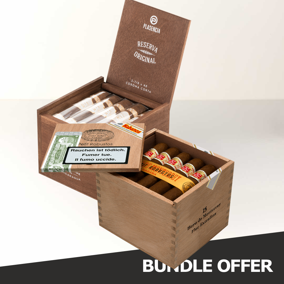 HOYO DE MONTERREY Petit Robustos (25) & PLASENCIA