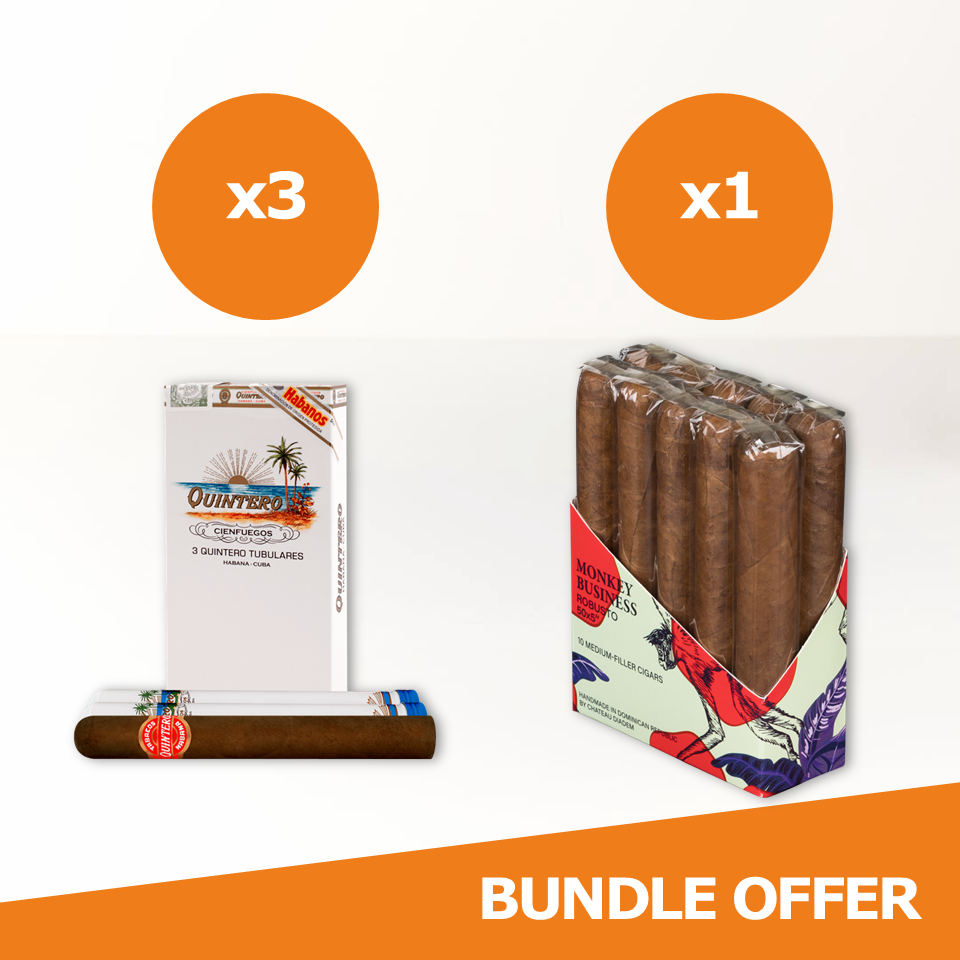 QUINTERO Tubulares (9) & MONKEY BUSINESS Robusto (10)