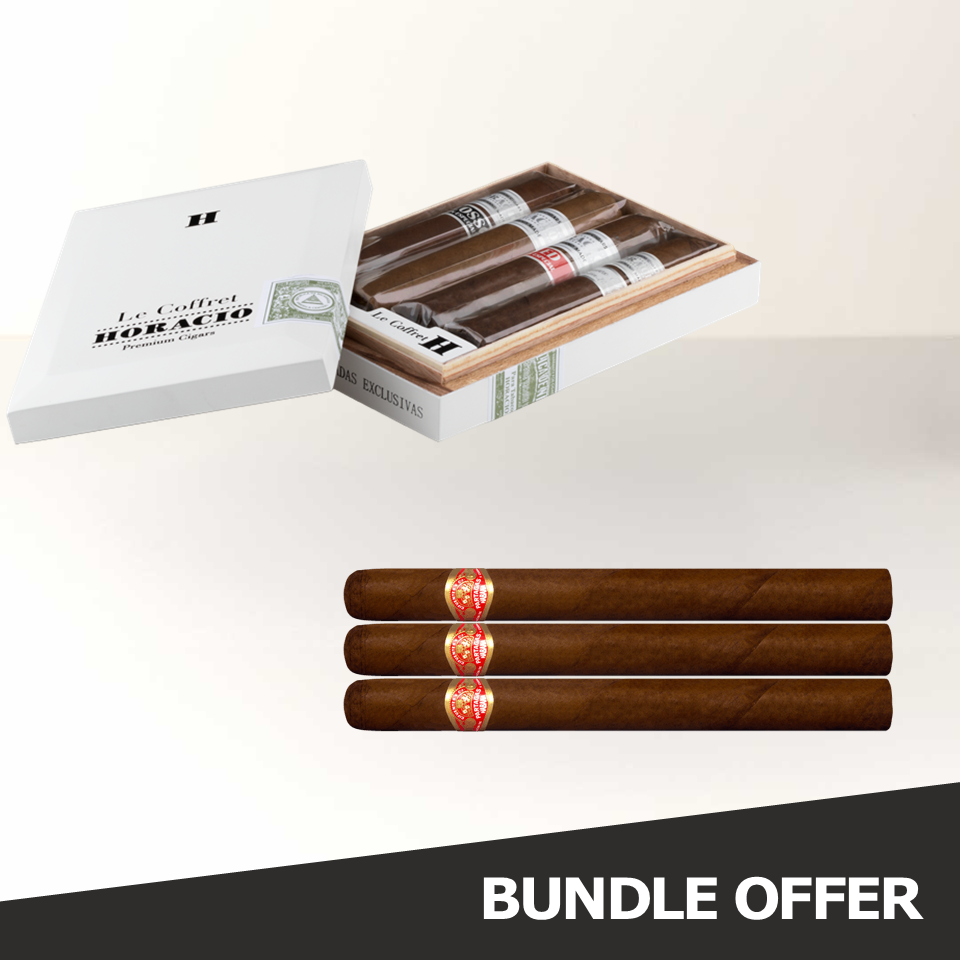 PARTAGAS Lusitanias (3 sticks) & HORACIO Le Coffret 4 (4)