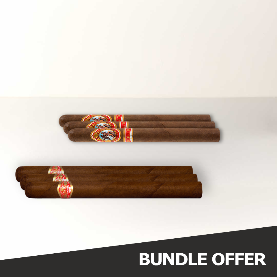 PARTAGAS Lusitanias (3 sticks) & AF God Of Fire By Carlito Dble Corona (3 sticks)